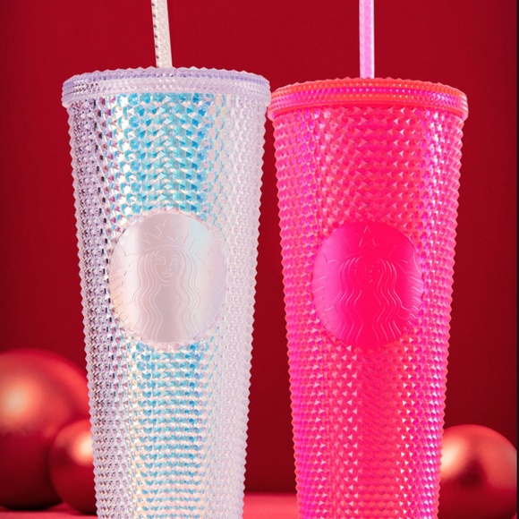 Starbucks 2019 Holiday Hot Pink Spiked Tumbler24oz - Picture 6 of 6